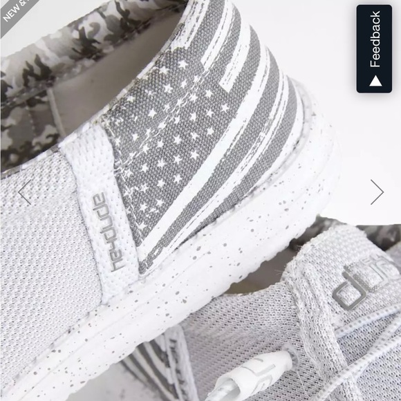 Hey Dude white Patriotic - Picture 3 of 5